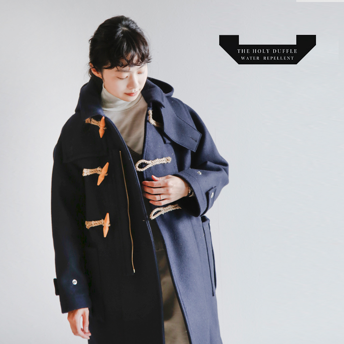 THE HOLY DUFFLE レディース Coat” メルトンウール ホーリーダッフル