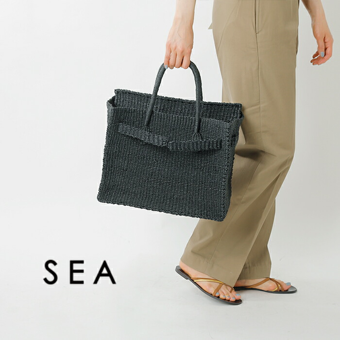 21ss新作 Sea シー オールマニラアサ カゴバーキンバッグl Ma Luxcara Com