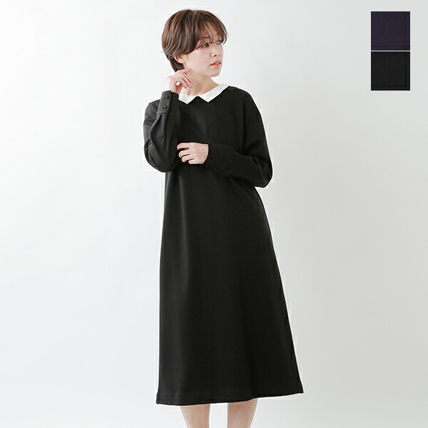 楽天市場 30 Off Sono ソーノ ウォッシャブルクレリックサック ストレッチワンピース S6dv057 Yn Aranciato アランチェート