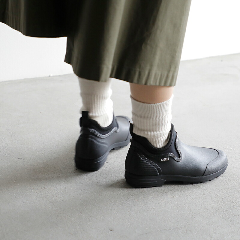 AIGLE エーグル アンクル ラバー ブーツ “LESSFOR PLUS M2” zzhnb57 レディース 【サイズ交換初回無料】【クーポン対象】