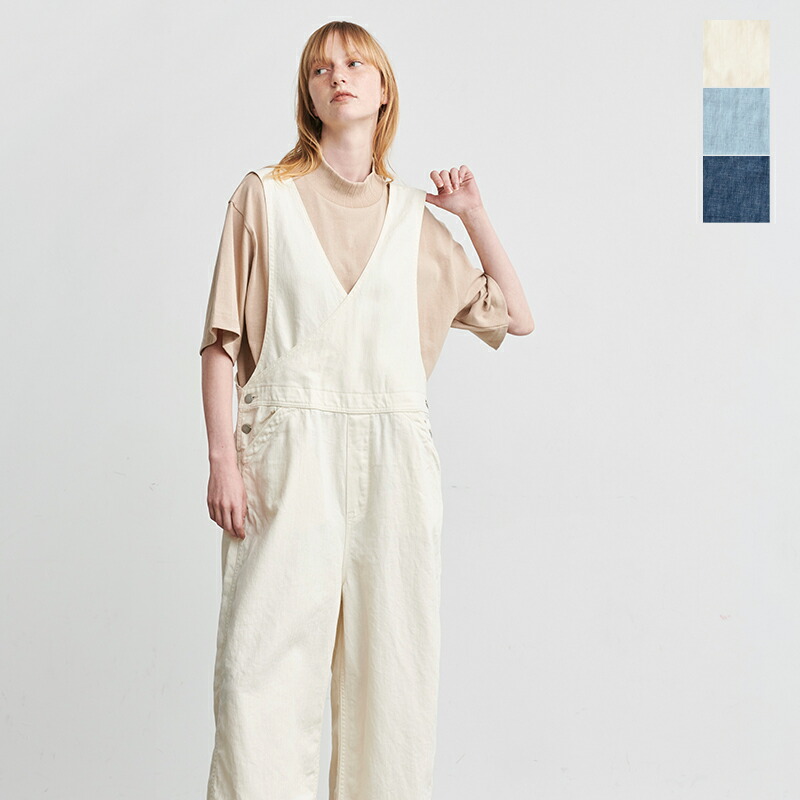 【楽天市場】khaki カーキ コットン リネン フロント ラップ オーバーオール “FRONT WRAP OVERALLS