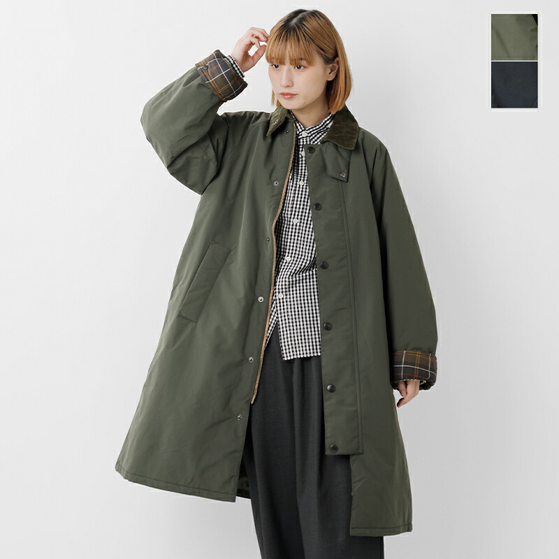 [2026aw新作]バブアー Barbour パデッド エクスモア コート PADDED EXMOOR COAT mca1066 秋冬 ロングコート アウター ノンワックス ゆったり ダブルジップ アウター｜aranciato（アランチェート）