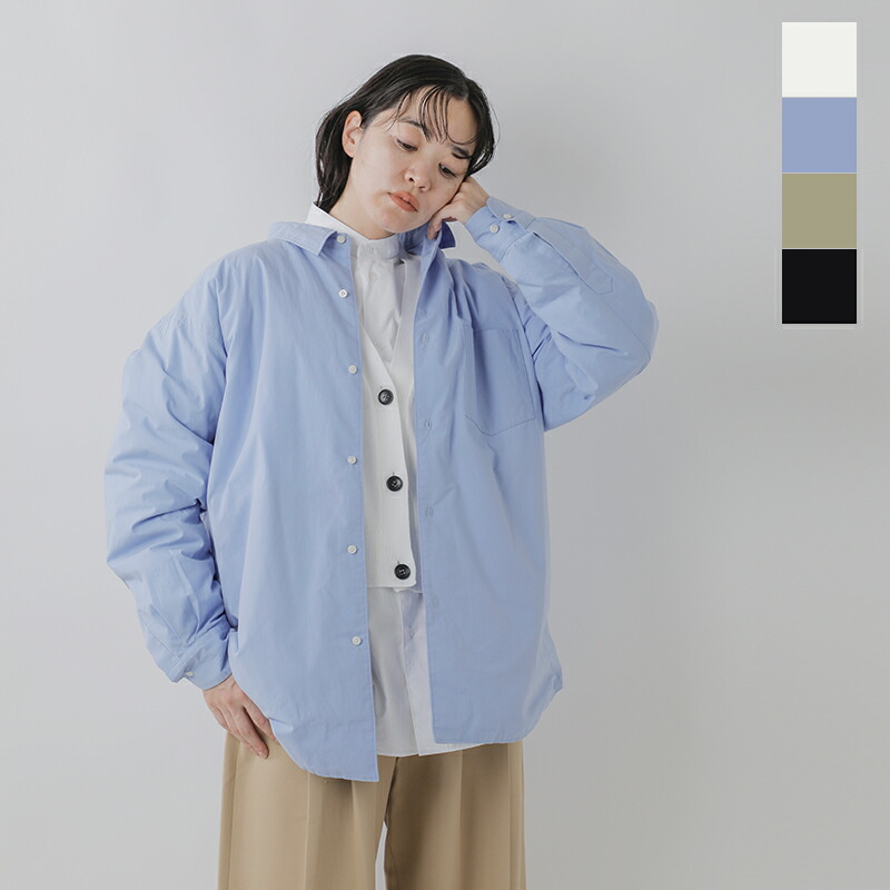 セール【30%OFF】miffew ミフュー オーバー ダウン シャツ &ldquo;OVER DOWN SHIRTS&rdquo; few25wjk5306-tr レディース アウター｜aranciato（アランチェート）