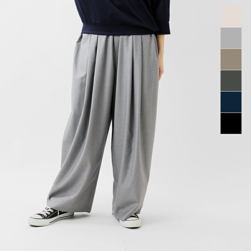 楽天市場】ミズイロインド mizuiro ind ワイド カーゴ パンツ 4