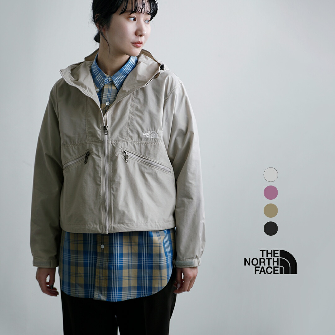 THE NORTH FACE ノースフェイス 撥水 ショート コンパクト ジャケット Short Compact Jacket npw22630 レディース 2026ss新作 春夏ナイロン ショート アウトドア 軽量