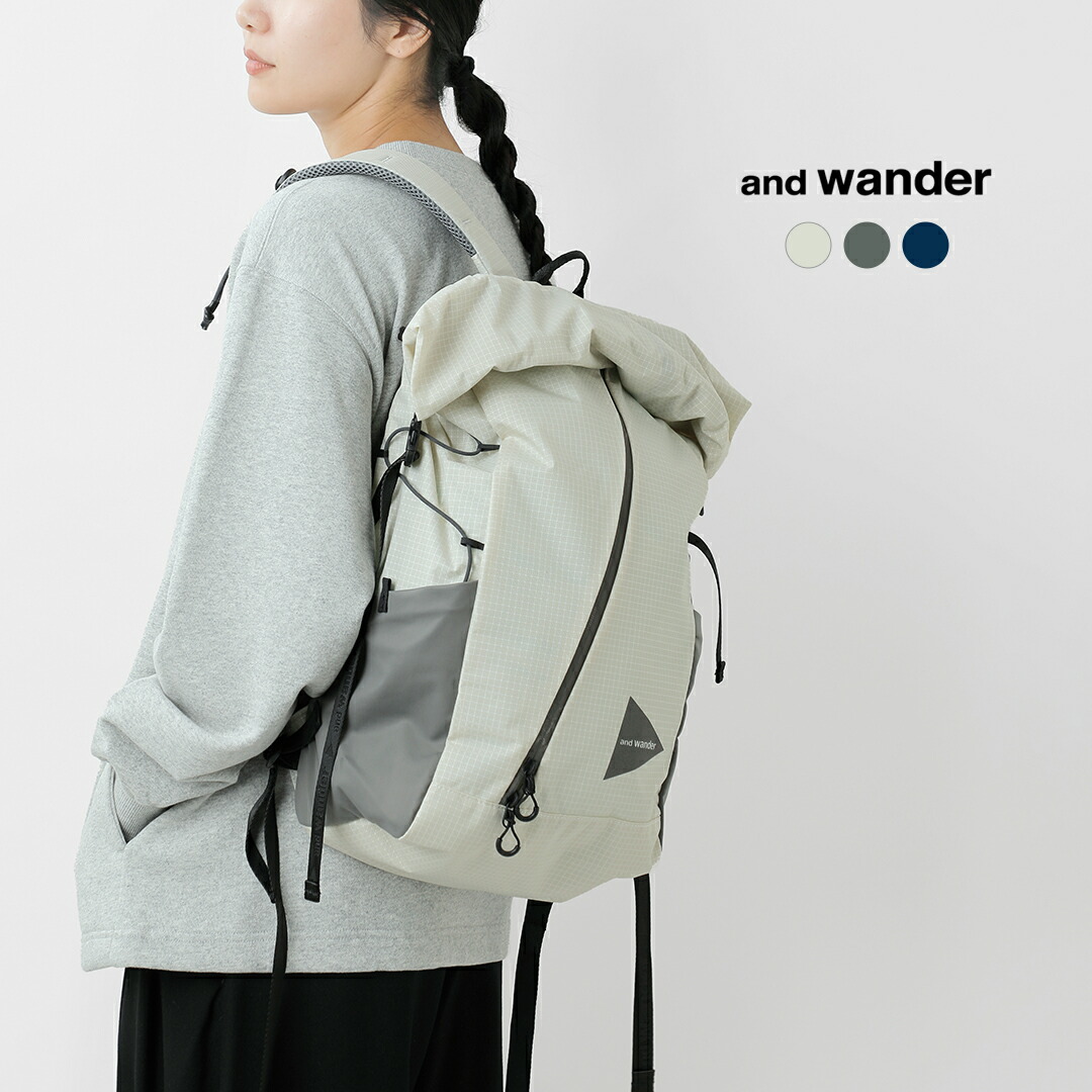 and wander アンドワンダー オーシャンリップ 25L バックパック リュック “ocean rip 25l backpack” 574-5975116 ユニセックス