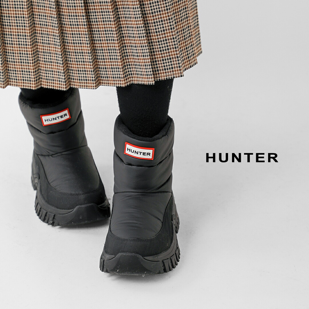 HUNTER ハンター イントレピッド ワンダラー ショート スノーブーツ “INTREPID WANDERER SHORT SNOW BOOT” ufs7119wwu ユニセックス 【サイズ交換初回無料】【クーポン対象】