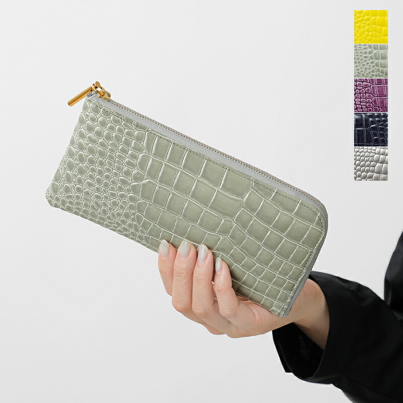 POMTATA ポンタタ カウレザー 型押し CORO Lジップ ロング ウォレット “CORO ＬZIP LONG WALLET” coro-lzlong-w レディース【クーポン対象】