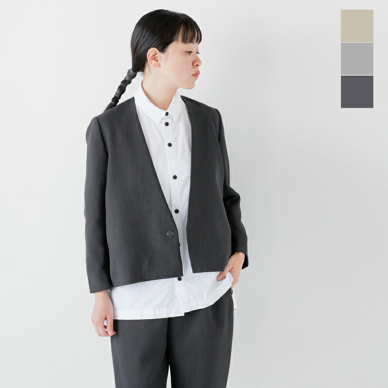 楽天市場】ノノット NONNOTTE カシミヤ リバーメルトン ドレーピング