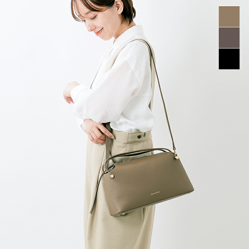 【3こ1】FEEL AND TASTE フィールアンドテイスト カウレザー 2way ショルダー バッグ &ldquo;bread&rdquo; f202b521 レディース｜aranciato（アランチェート）