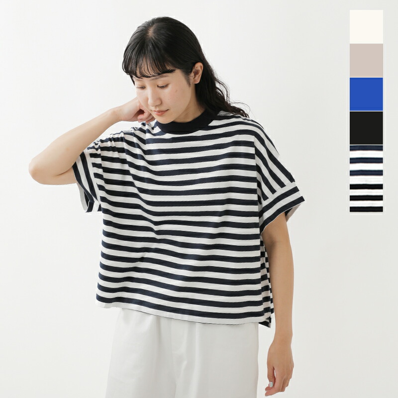tissu ティシュ クラシック天竺 モックネック ドルマン Tシャツ ts250ct086 レディース【クーポン対象】