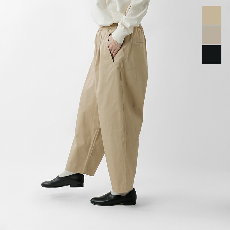 Commencement コメンスメント コットン ワイド パンツ &ldquo;Wide pants&rdquo; c-053c レディース 【サイズ・カラー交換初回無料】｜aranciato（アランチェート） 11,858円