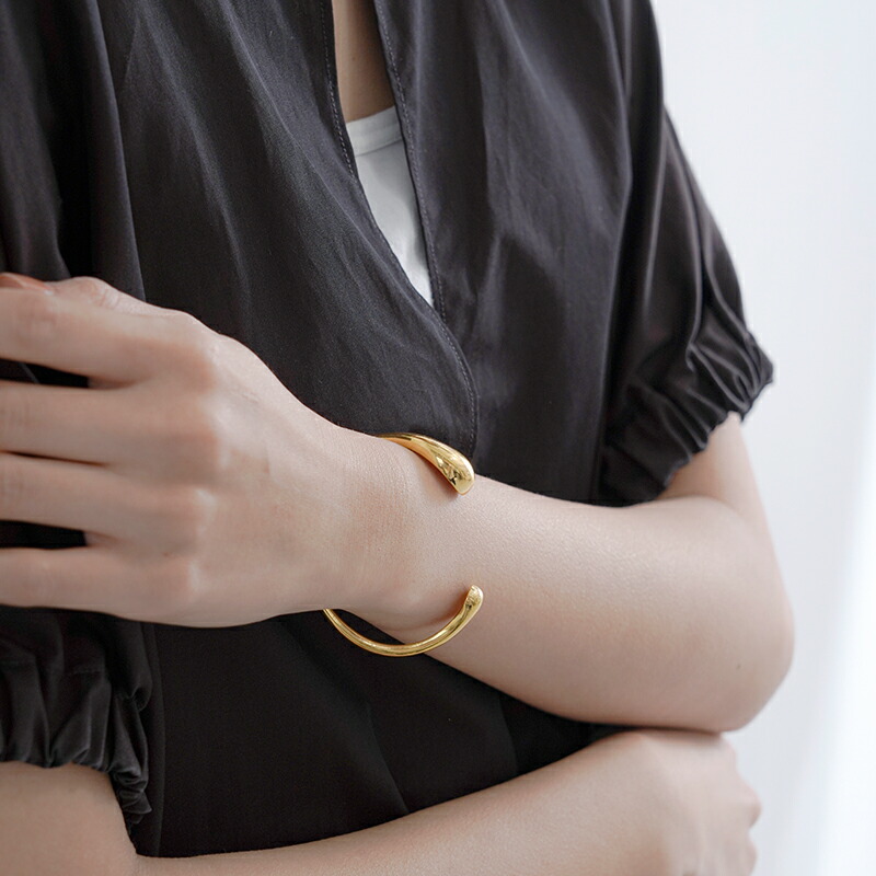 JAMIRAY ジャミレイ ワインディング ゴールド バングル “WINDING BANGLE 2 GD” 244-270109 レディース【クーポン対象】 23,430円