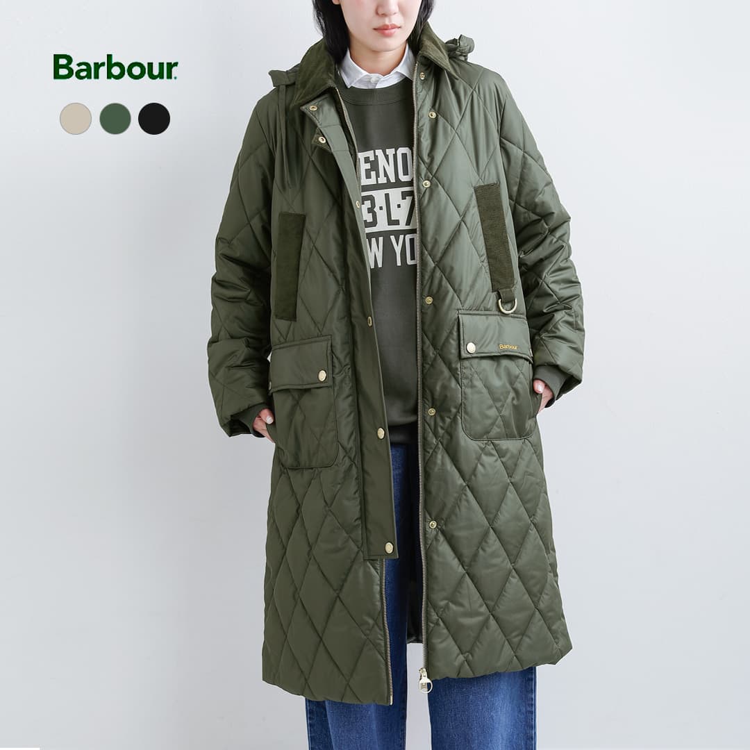 [2026aw新作]Barbour バブアー キルティング ジャケット rudson quilted jacket lqu1928 レディース 秋冬｜aranciato（アランチェート）