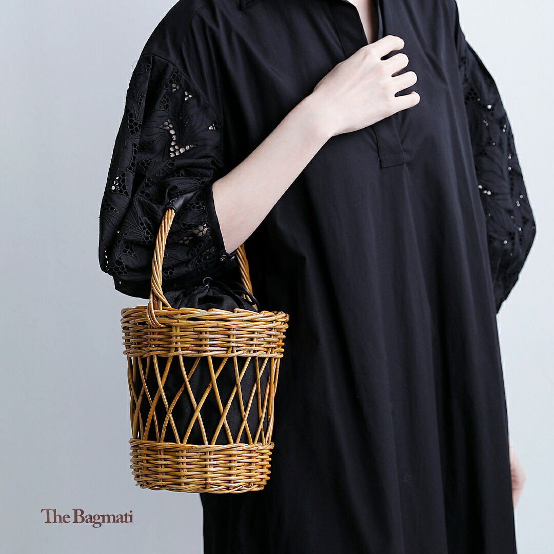 The Bagmati バグマティ アラログカゴ×巾着バケツバッグ bbk21-ss13 レディース 2026ss新作 春夏 11,858円