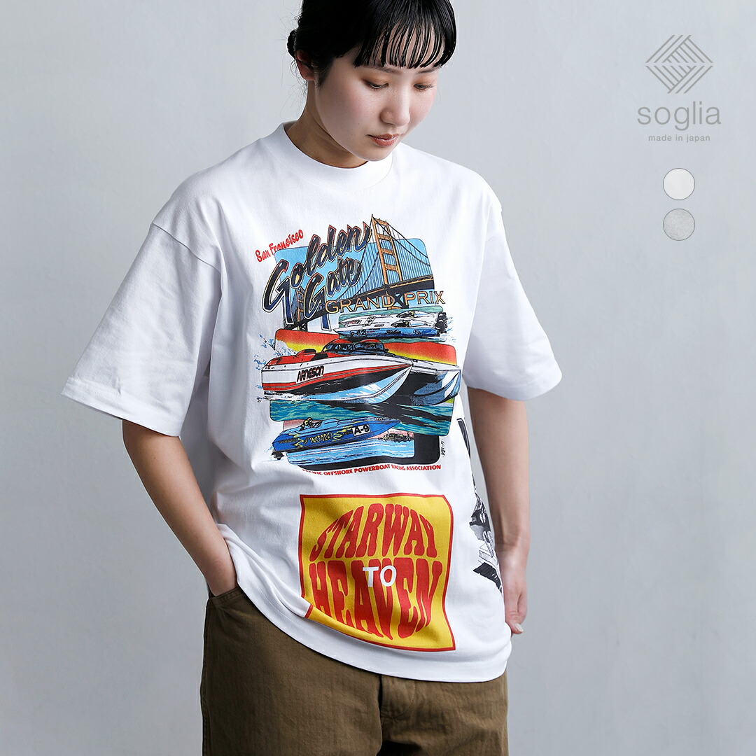 soglia ソリア コットン マルチプリント Tシャツ Multi Print T-shirts multi-print-t レディース 2026ss新作 春夏【クーポン対象】