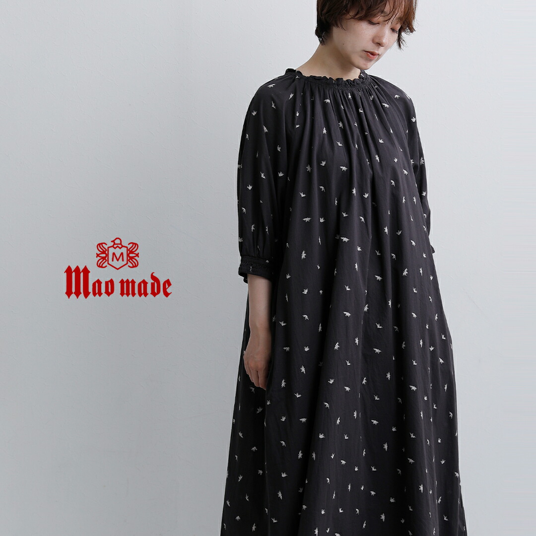 【3こ1】セール【30%OFF】[NEW]mao made マオメイド インドコットン ワンピース 631301 レディース｜aranciato（アランチェート） 7,762円
