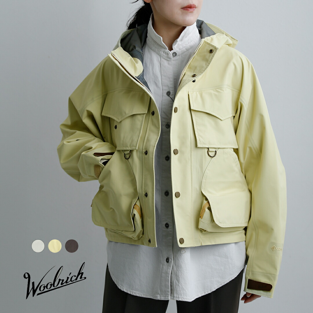 WOOLRICH ウールリッチ ゴアテックス 3レイヤー フィッシング TYPE2 ジャケット GORE-TEX 3LAYER FISHING JACKET TYPE2 wjou2000 レディース 2026ss新作 春夏