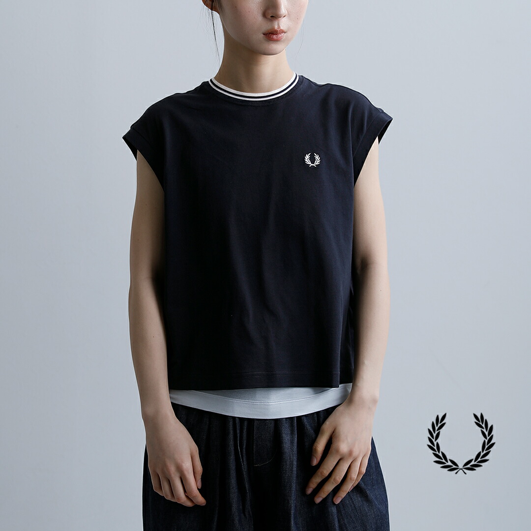 セール【20%OFF】FRED PERRY フレッド ペリー シアー ティップド ピケTシャツ SHEER TIPPED PIQUE T-SHIRT g2175 レディース|aranciato(アランチェート)