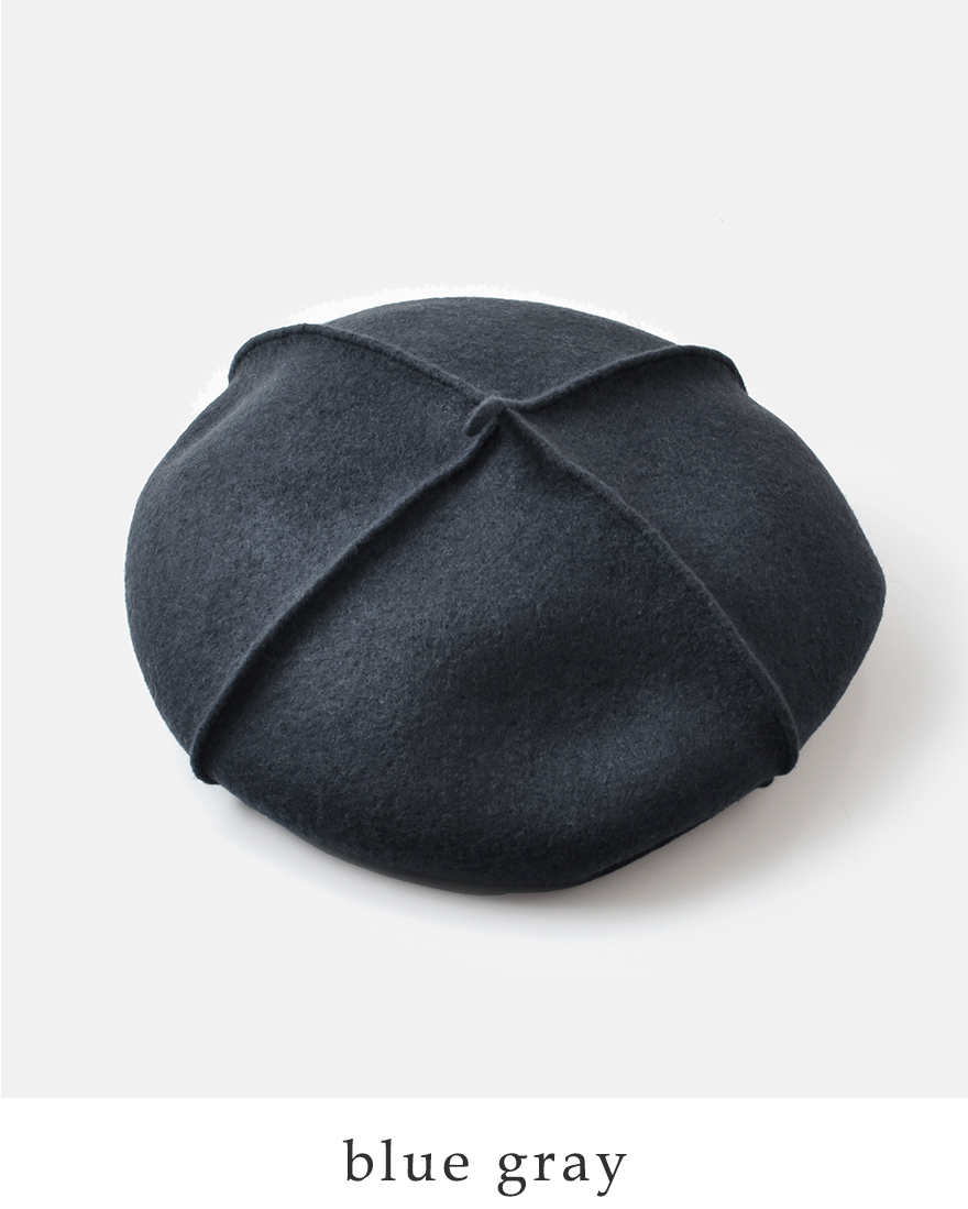 【楽天市場】Chapeaugraphy シャポーグラフィー 縮絨ウール フェルト 変型 ベレー帽 206-mn：aranciato（アランチェート）