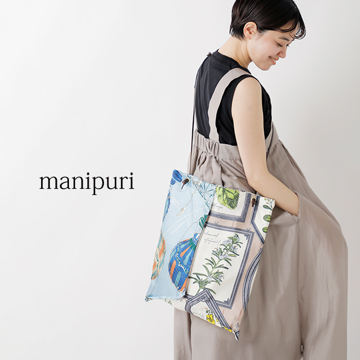 manipuri マニプリ プリントトートバッグL printtote-l-ma レディース