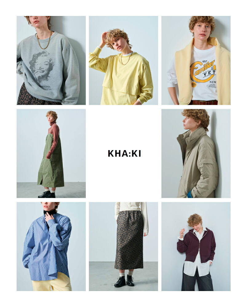 kha:ki カーキ ミリタリー キルト ダッフルコート “MIL QUILT DUFFLE
