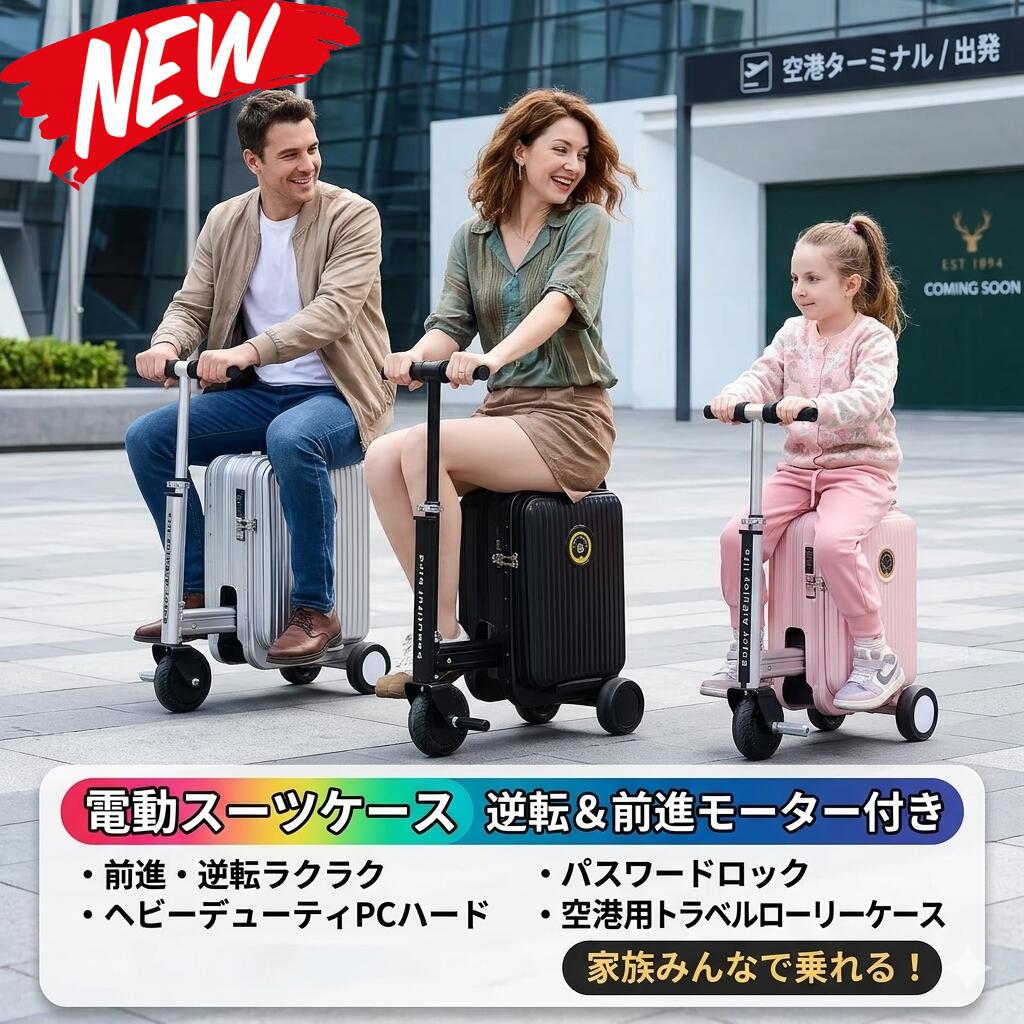 最短翌日 "30日返品保証" "送料無料" 電動スーツケース キャリーケース スーツケース 乗れる 電動キャリーケース スマートスーツケース 機内持ち込み TSAロック 旅行 出張 電動走行 走る キャリーケース 充電式 USBポート 20L 26L 大容量 軽量 静音 360度回転 キャリー|ARANCORONお急ぎ便 公式店