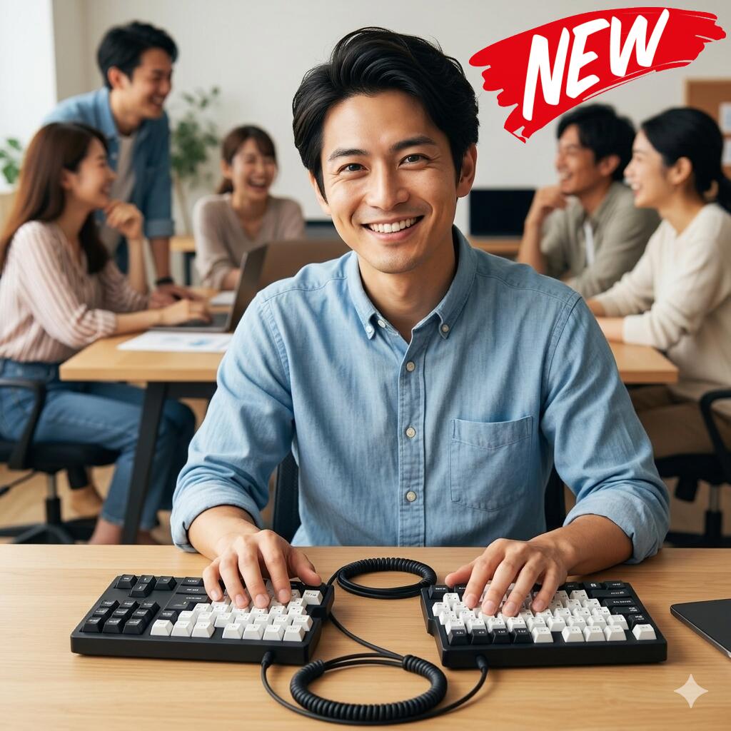 最短翌日 "30日返品保証" "送料無料" 分離型キーボード 左右分離キーボード エルゴノミクスキーボード 分割キーボード 人間工学キーボード スプリットキーボード ワイヤレスキーボード Bluetoothキーボード 無線キーボード 有線キーボード メカニカルキーボード 英語配列|ARANCORONお急ぎ便 公式店