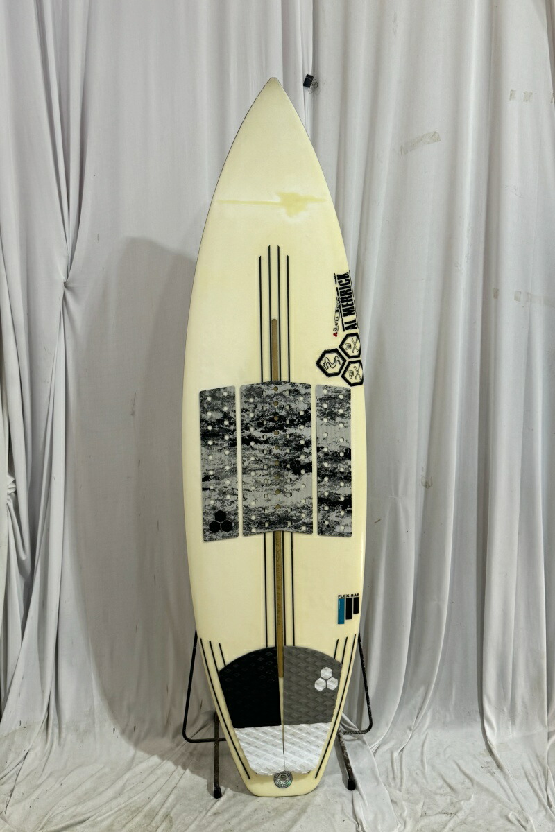【中古】CHANNEL ISLANDS (チャネルアイランズ) AL MERRICK BLACK AND WHITE モデル ショートボード [CLEAR] 5’11” サーフボード
