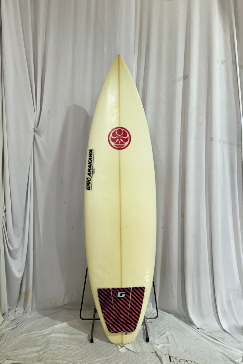 【中古】HIC (エイチアイシー) RIOT モデル ショートボード [CLEAR] 5'11\