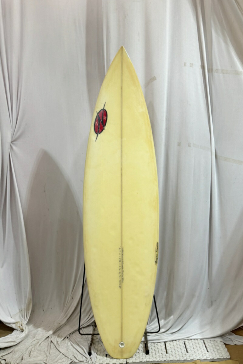 【中古】NEWTON SURFBOARDS (ニュートンサーフボード) ショートボード [CLEAR] 6’1” サーフボード