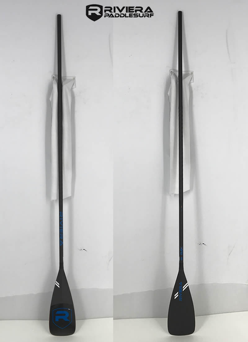 【新品】RIVIERA（リビエラ）2018ひな形 BUMP FLEX 26粍【BLUE】7.0  超軽さ 炭素パドル