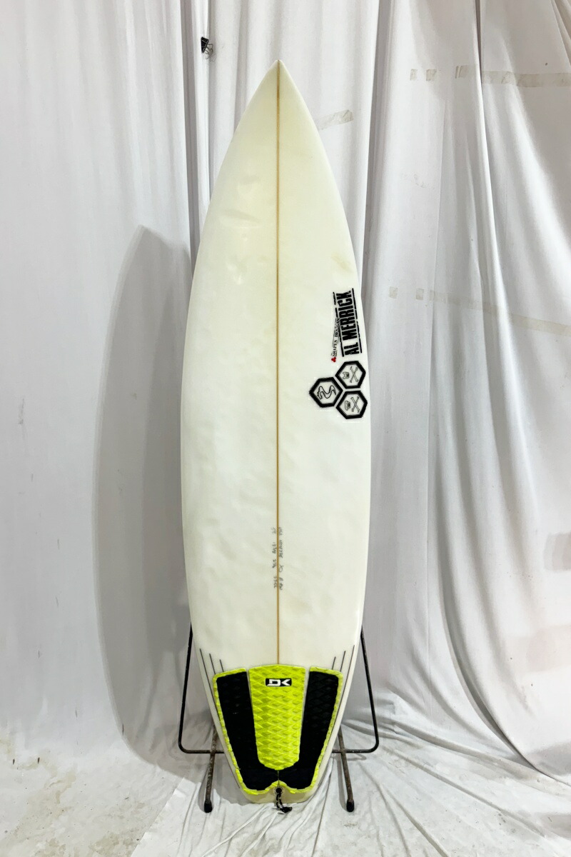 【中古】CHANNEL ISLANDS (チャネルアイランズ) BLACK AND WHITE モデル ショートボード［CLEAR］5’2” サーフボード