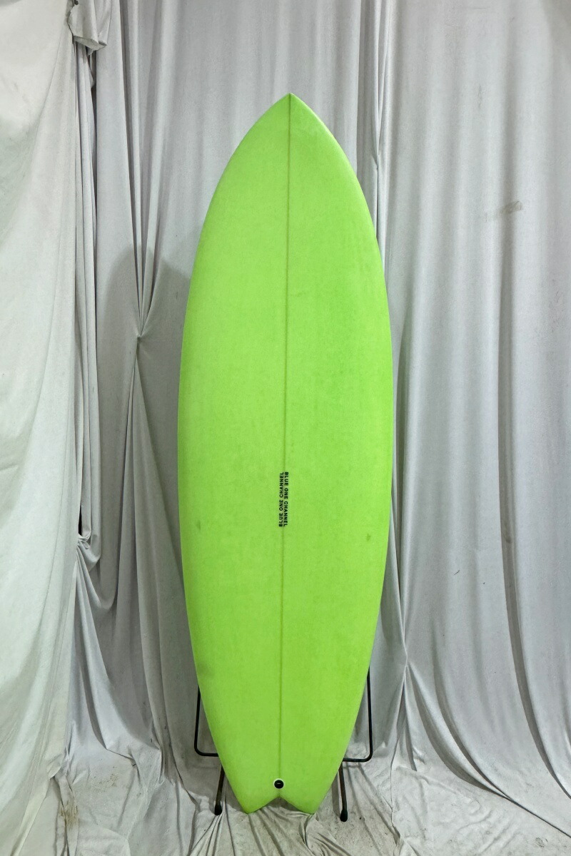【中古】Blue 1 Channel (ブルーワンチャンネル) ショートボード [LIGHT GREEN] 6'3\