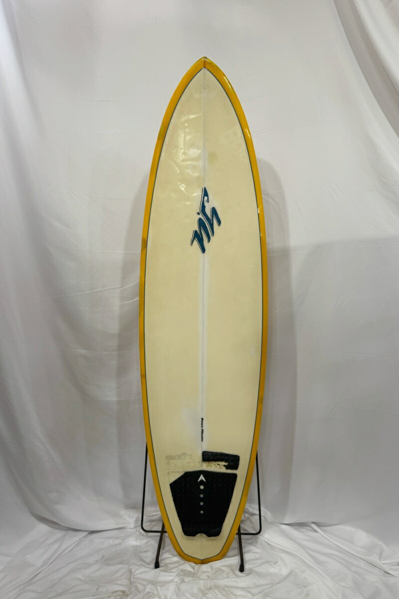 【中古】YU (ワイユー) ミッドレングス［CLEAR&times;YELLOW］6'8&rdquo; サーフボード｜アラソアン店