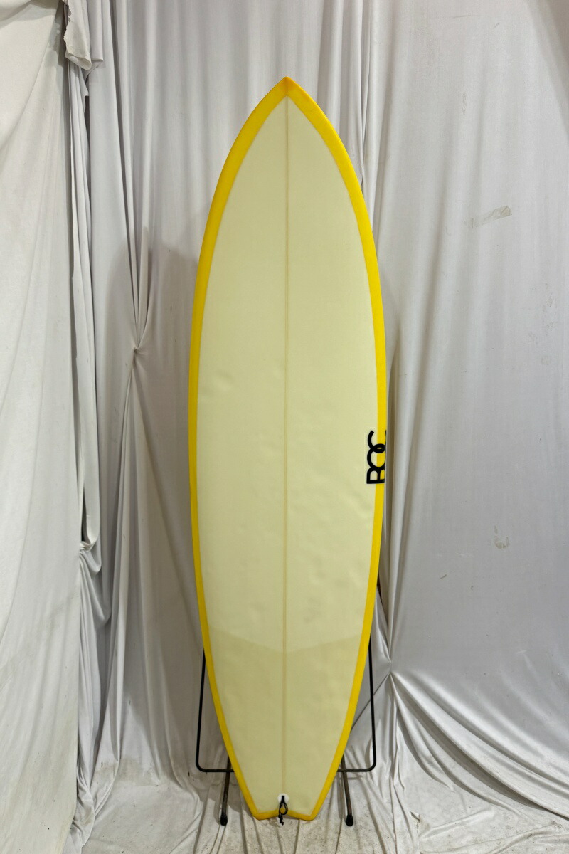 【中古】Blue 1 Channel (ブルーワンチャンネル) ショートボード [CLEAR×YELLOW] 66\" サーフボード