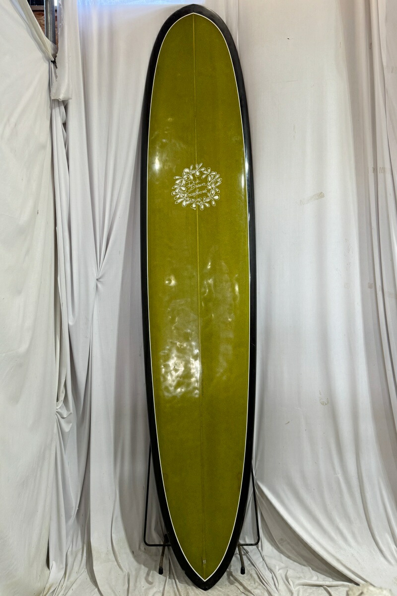 【中古】DICK BREWER (ディックブリューワー) ロングボード ［OLIVE×DARK BROWN］90” サーフボード