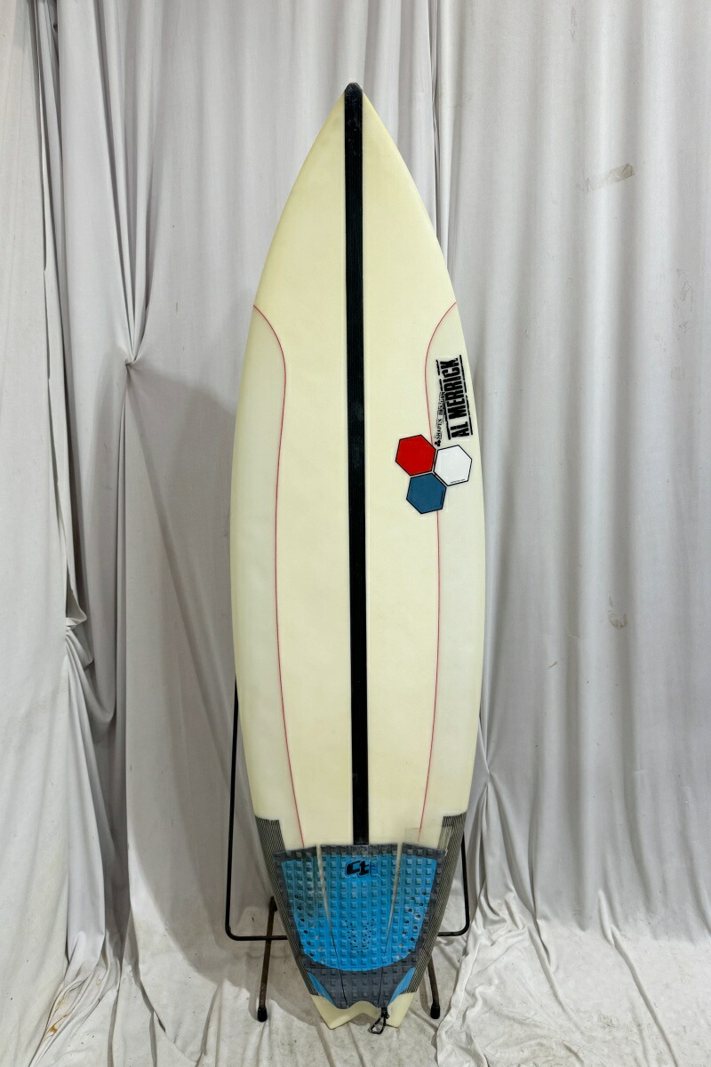【中古】CHANNEL ISLANDS (チャネルアイランズ) ROCKET NINE モデル ショートボード［CLEAR］5’10” サーフボード
