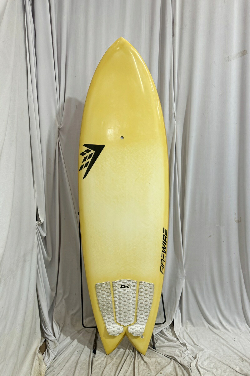 【中古】 FIREWIRE （ ファイヤーワイヤー ） KING FISH モデル ショートボード [CREAM] 5'8" サーフボード｜アラソアン店