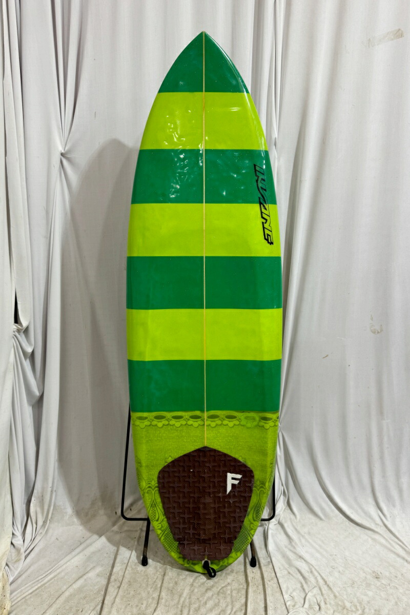 【中古】INSANE SURFBOARDS (インセインサーフボード) ショートボード [GREEN] 5'4\
