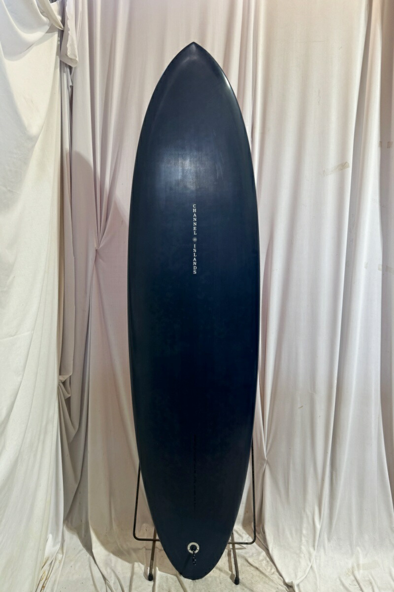 【中古】CHANNEL ISLANDS (チャネルアイランズ) CI MID モデル ミッドレングス エッグ［NAVY×ORANGE］6’10” サーフボード
