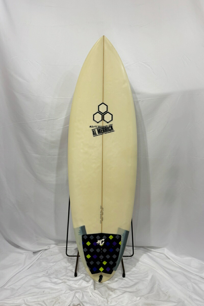 【中古】CHANNEL ISLANDS (チャネルアイランズ) THE GRAVY モデル ショートボード [CLEAR] 5'7" サーフボード｜アラソアン店