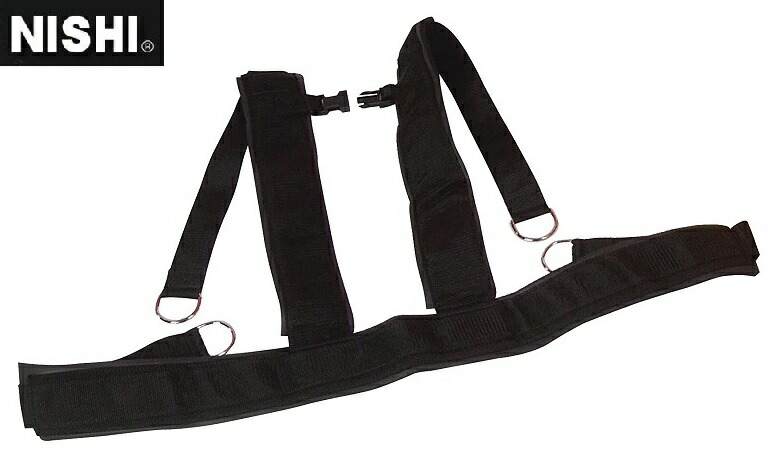 ニシ・運動競技（NISHI）力強さ馬具 T7403B 自然調整身たけ150～190糎 体幹強化因子