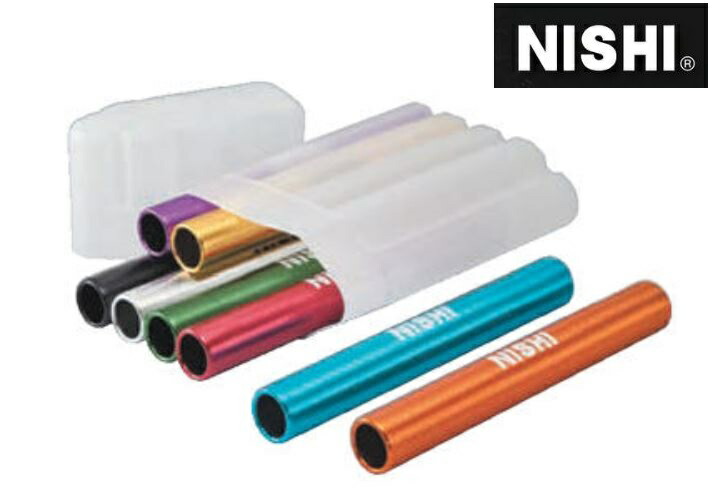 ニシ スポーツ バトン 練習用 8本組 Ng1081a Nishi 陸上 リレー トラック競技 バトンの練習に Mygulliver It