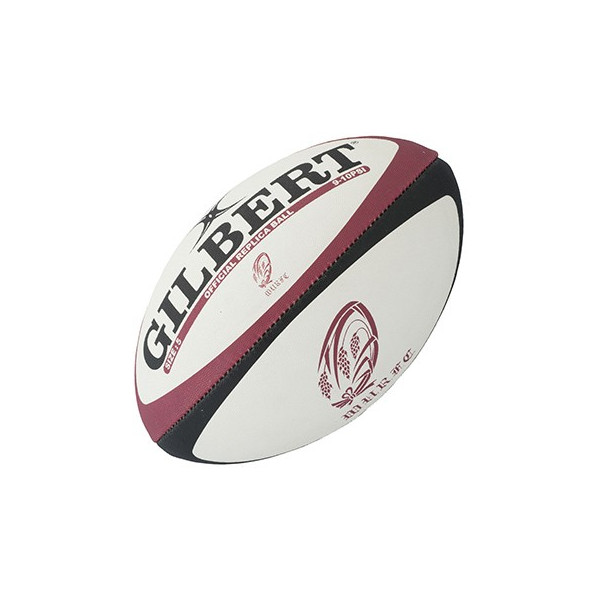 楽天市場】GILBERT ラグビーボール 慶應大学 5号球 GB-9324 慶応