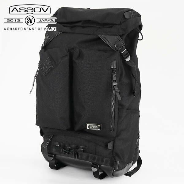 《抽選で最大100%ポイントバック★要エントリー》アッソブ AS2OV リュックサック EXCLUSIVE BALLISTIC NYLON 2POCKET BACK PACK エクスクルーシブ バリスティック ナイロン 2ポケット メンズ リュック 061307 | ブランド [正規取扱店]｜VIOLAL NEO