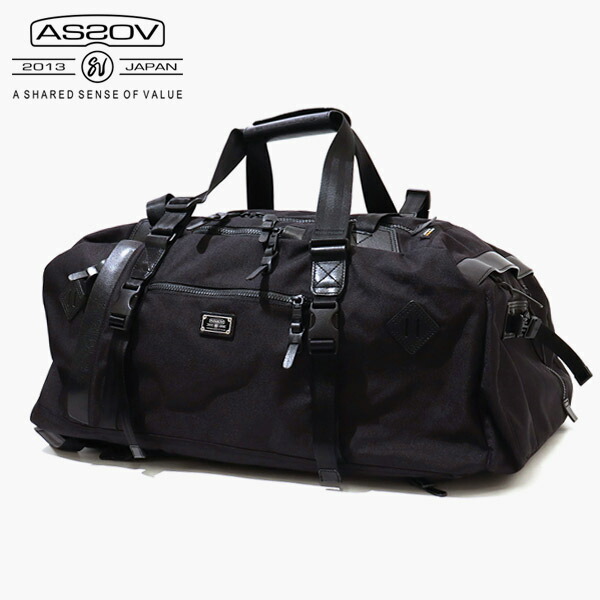ボストンバッグ AS20V 3WAY仕様　アッソブ AS2OV アッソブ EXCLUSIVE BALLISTIC NYLON 3WAY BOSTON