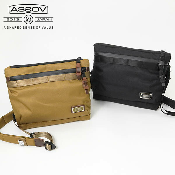 アッソブ AS2OV ショルダーバッグ CORDURA DOBBY 305D SACOCHE コーデュラ ドビー サコッシュ メンズ バッグ各色 061417 | ブランド [正規取扱店]【ノベルティプレゼント】