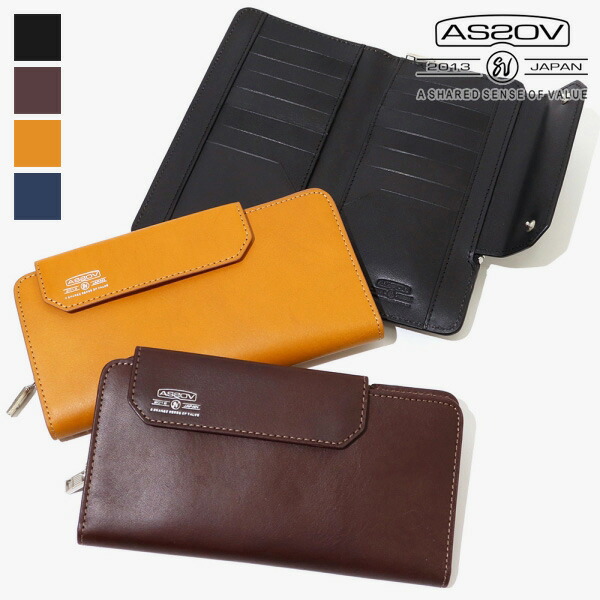 楽天市場】アッソブ AS2OV 長財布 LEATHER MOBILE WALLET LONG WALLET