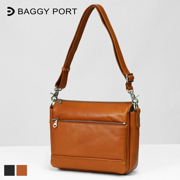 バギーポート BAGGY PORT ショルダーバッグ SOFT SMOOTH ソフトスムース レザー メンズ レディース バッグ 日本製 各色 ZKM-3000 | ブランド [正規取扱店]【クーポン＆ノベルティプレゼント】